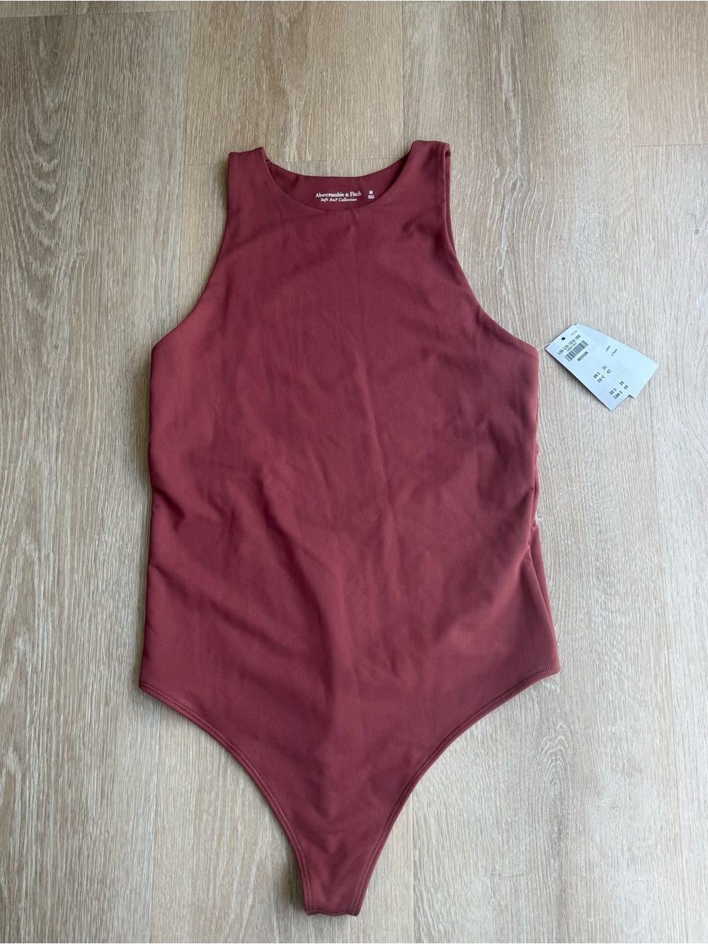 Abercrombie & Fitch Women’s Rust One-Piece Bodysuit